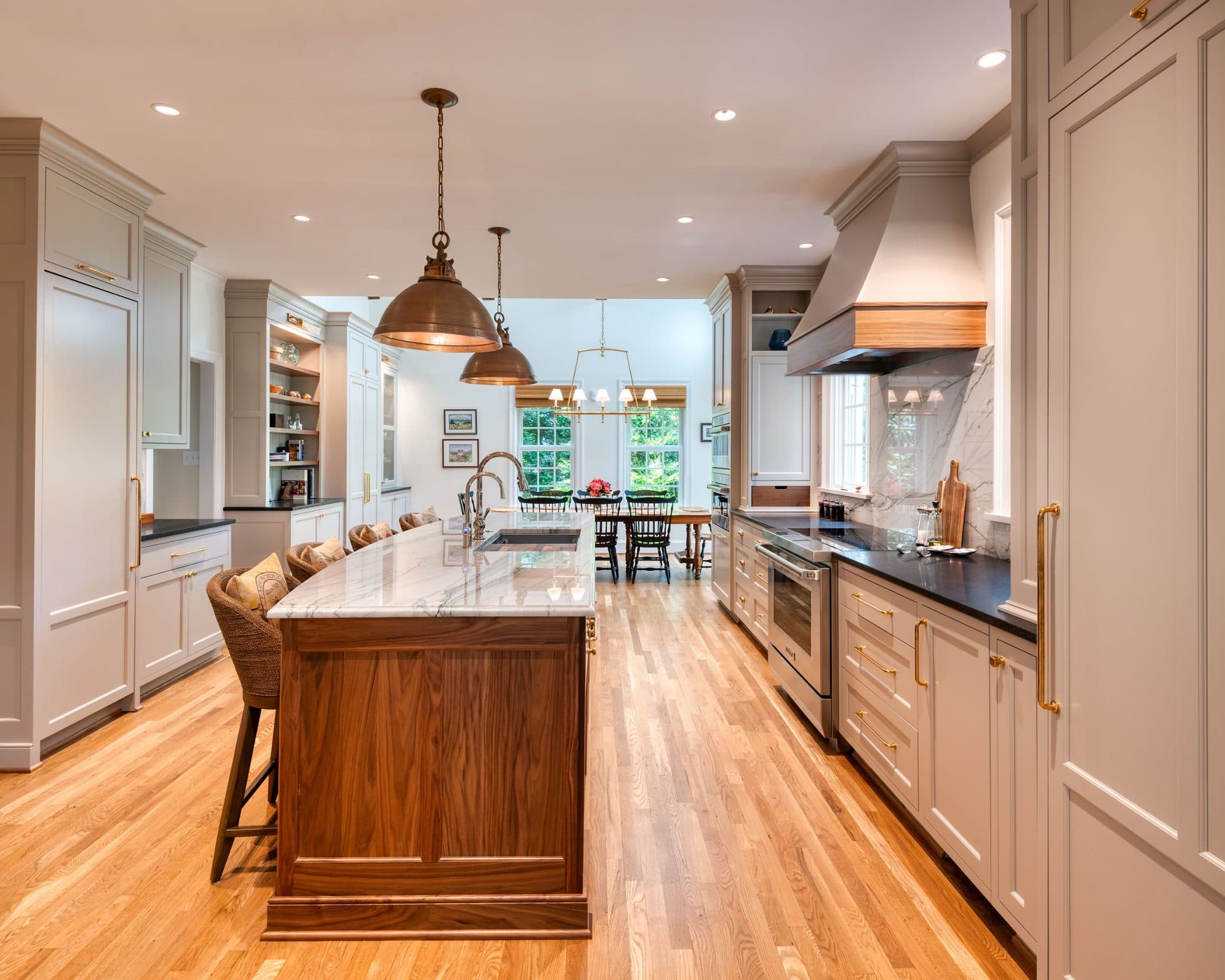 French Villa Refined Custom Kitchen