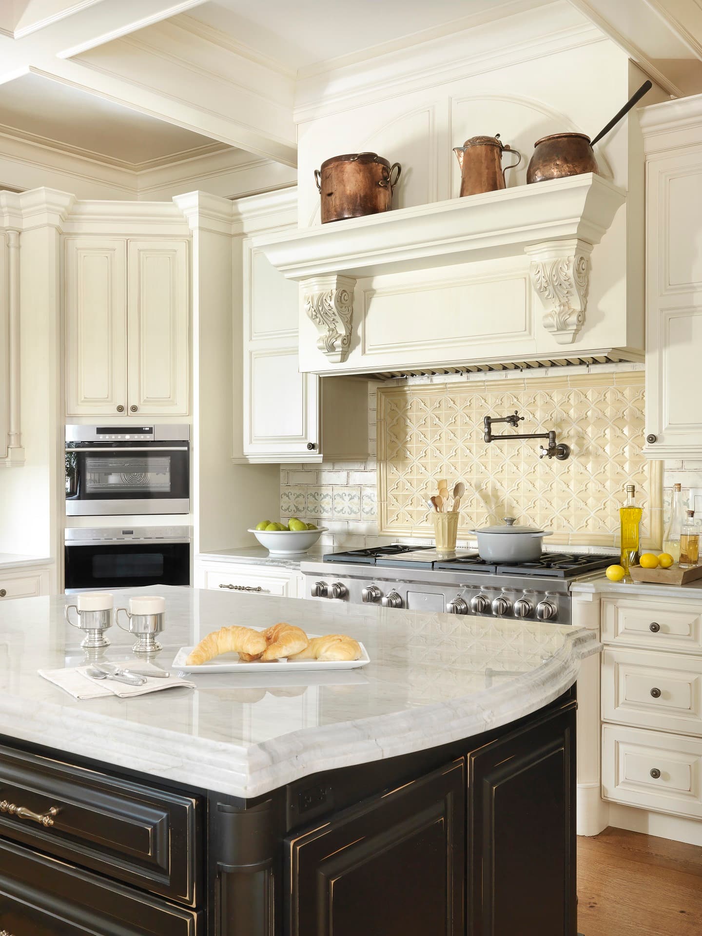 Traditional Kitchen With Physical Elements
